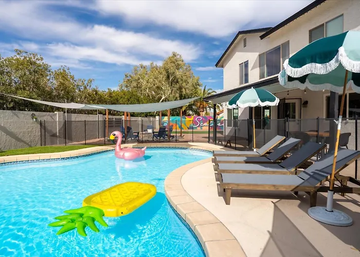 Pickleball Court Movie Theater Puttputt Hottub